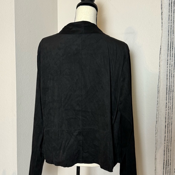 Sophia Jeans Soft Velour Open Moto Jacket - XXL - Picture 6 of 6